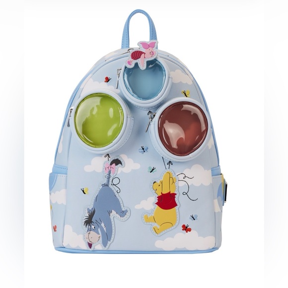 Loungefly Handbags - Loungefly Disney Winnie the Pooh Blue Balloon Mini Backpack
